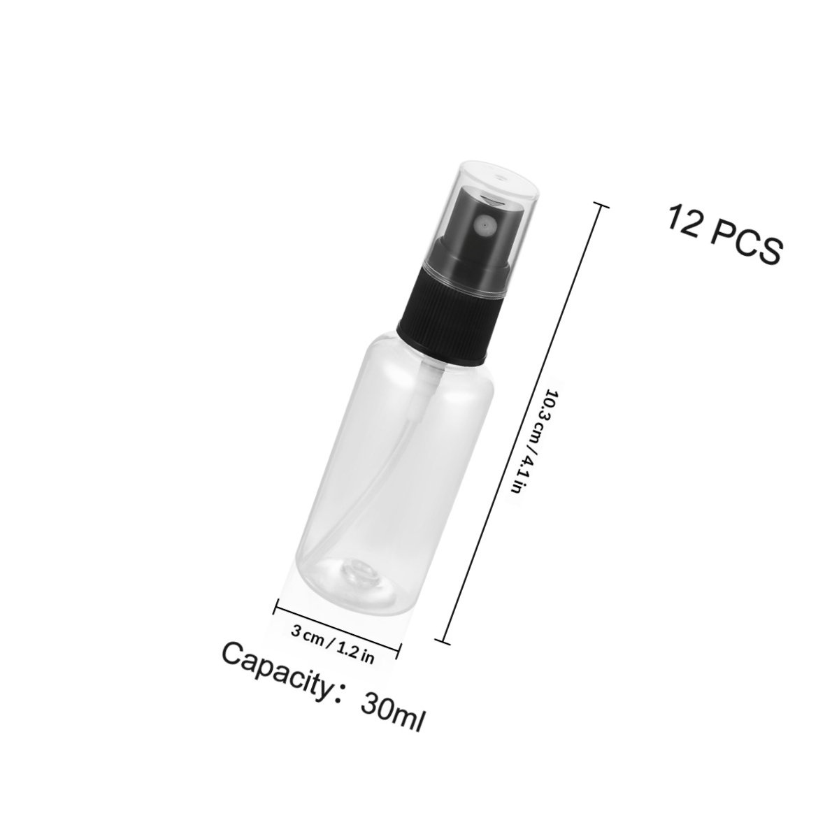 12Pcs Spray Bottles Portable C - Misting Bottle Fine review and price