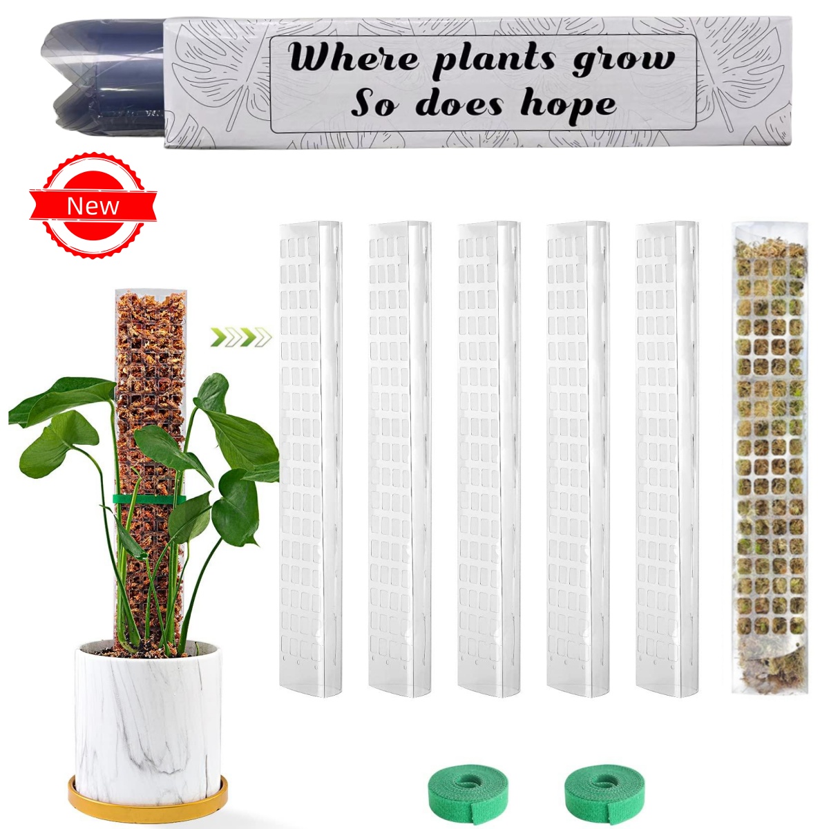 Plants Moss Pole Garden Subjec - Sphagnum Moss Dry review and price